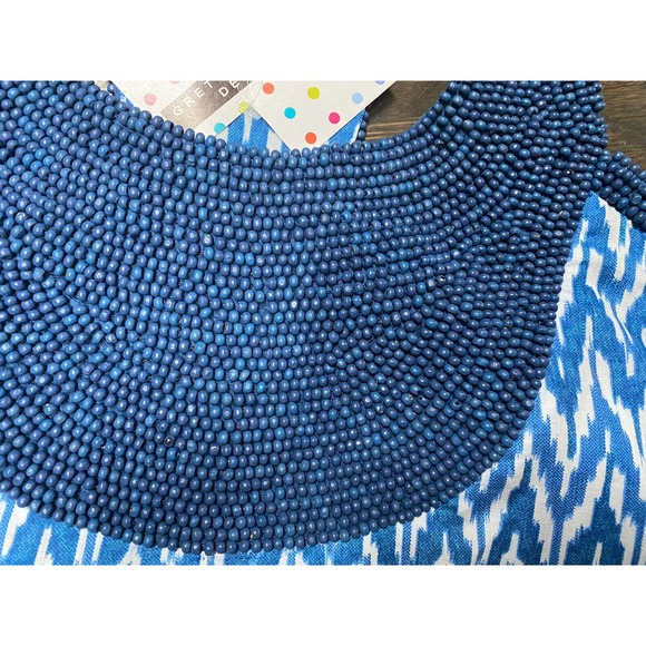 NWT~Gretchen Scott Designs Zulu Beaded Summer Dress~S - Picture 5 of 8